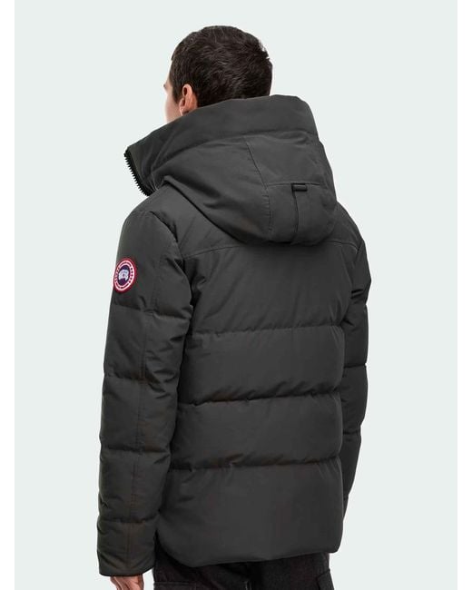 Canada Goose Gray Short Down Jacket Macmillan for men