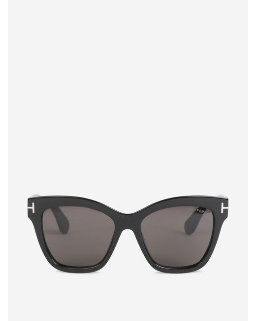 Tom Ford Gray Cat-Eye Sunglasses