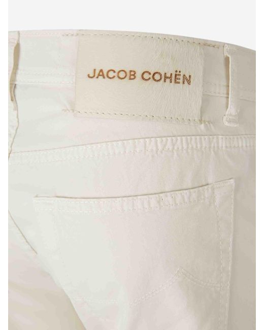 Jeans Slim Jacob Cohen de hombre de color White