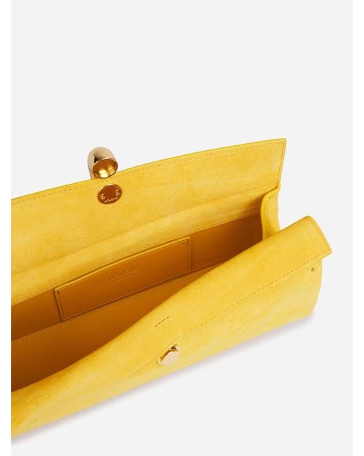 Jacquemus Yellow Le Valérie Clutch Bag