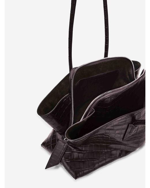 The Attico Brown La Passeggiata Medium Bag