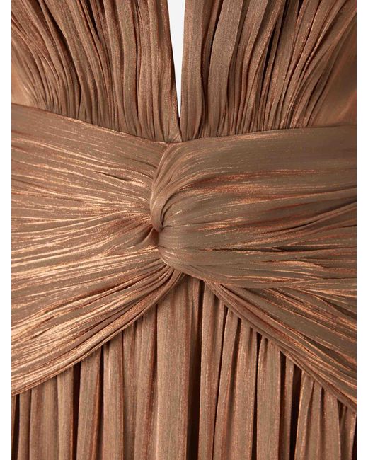 Costarellos Brown Maxikleid Silla