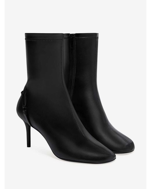 Courreges Black Ankle Boots