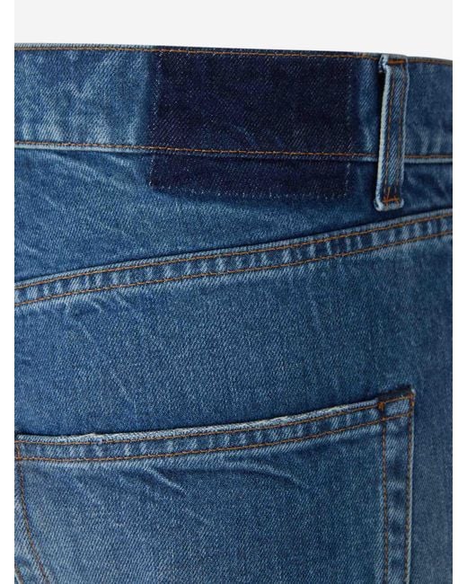Maison Margiela Blue Straight Jeans for men
