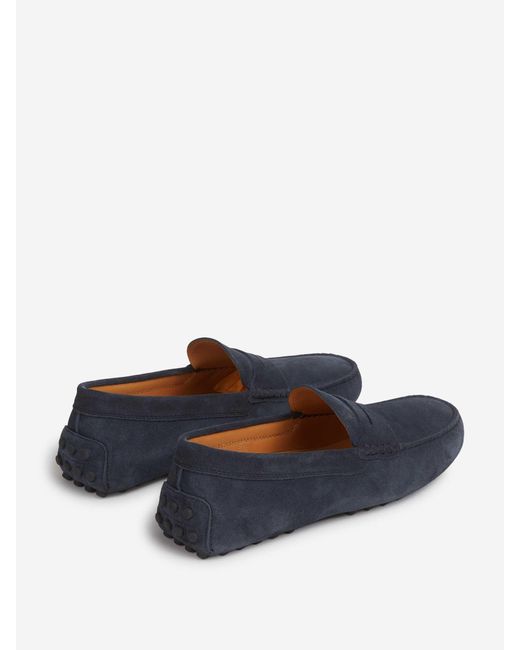Tod's Blue Gommino Loafers for men