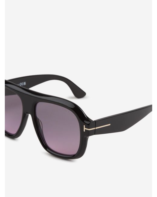 Tom Ford Black Rhonda Sunglasses