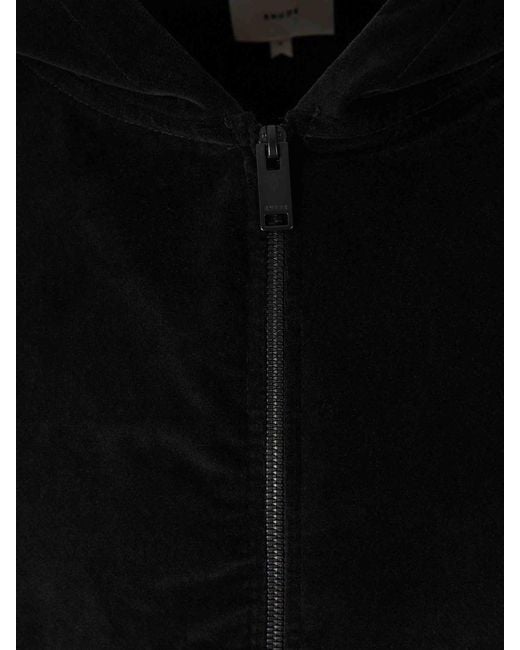 Giacca Bomber Con Cappuccio di Rhude in Black da Uomo