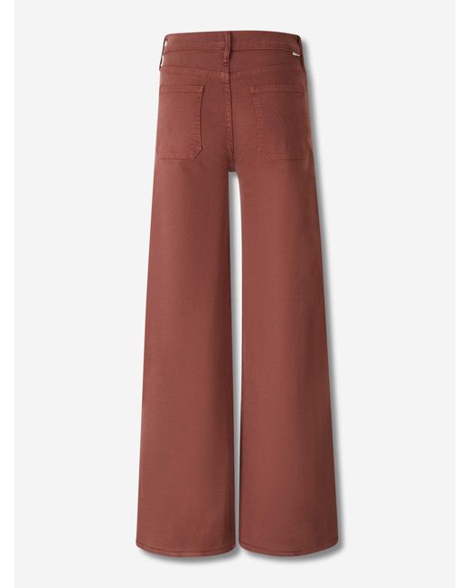 Mother Brown Jeans Patch Pocket