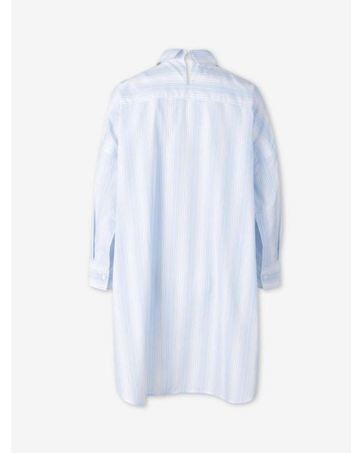 Marni Blue Striped Shirt