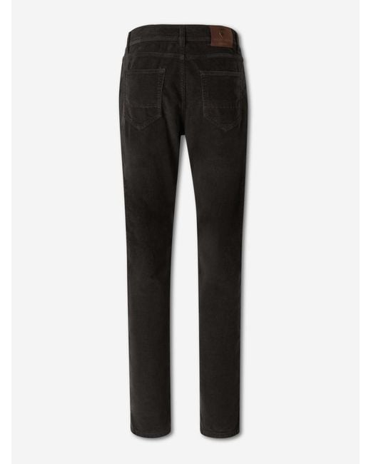 Pantalones Pana Algodón richard j. brown de hombre de color Black