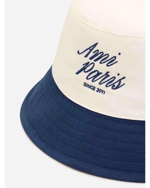 Cappello Da Pescatore di AMI in Blue da Uomo