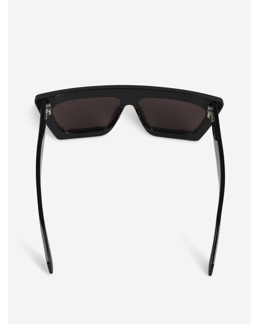 Alaïa Gray Square Glasses