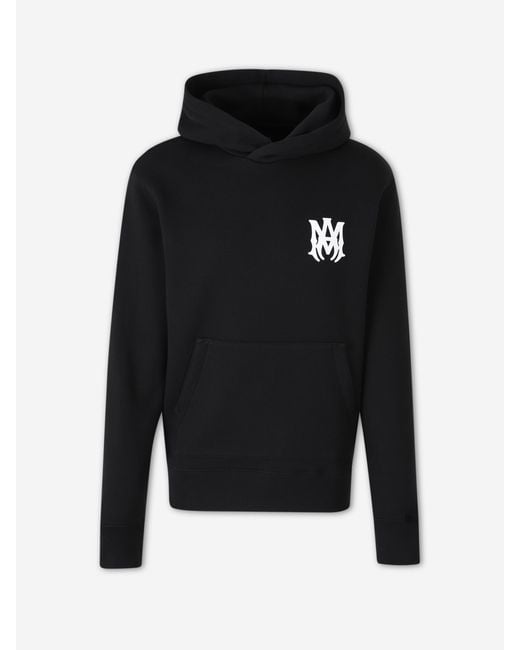 Amiri Black Logo Hoodie for men