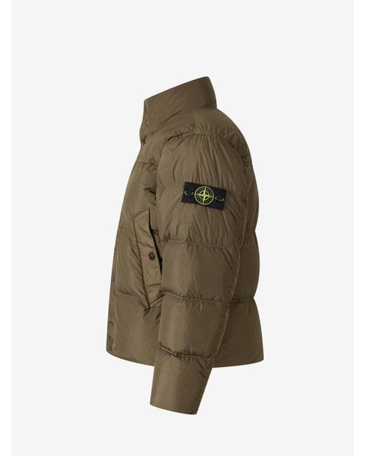 Plumífero Técnico Stone Island de hombre de color Green