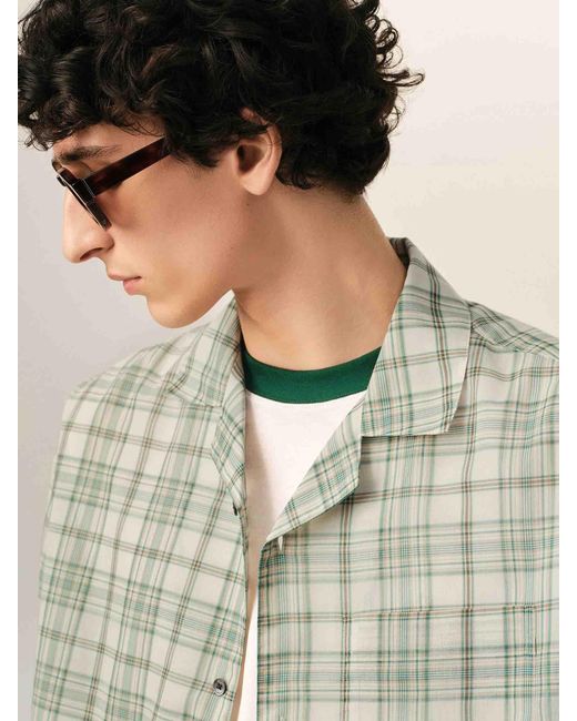 AMI Multicolor Plaid Shirt for men