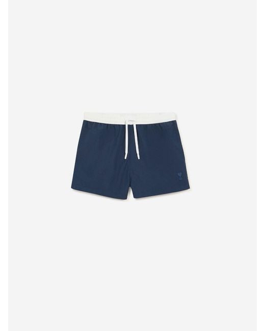 AMI Blue Short Swimsuit for men