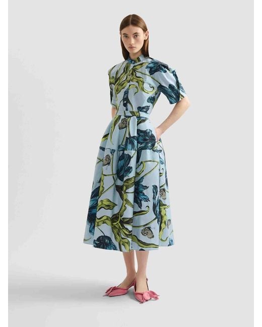 Erdem Blue Blouse