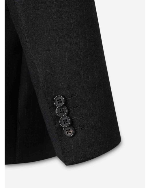 Canali Blue Straight Wool Suit for men