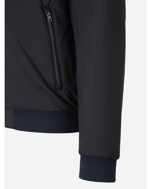 Herno Bomberjacke Mit Reißverschluss in Blue für Herren