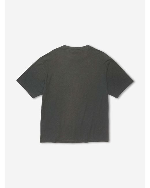Acne Gray 1996 Printed T-Shirt for men