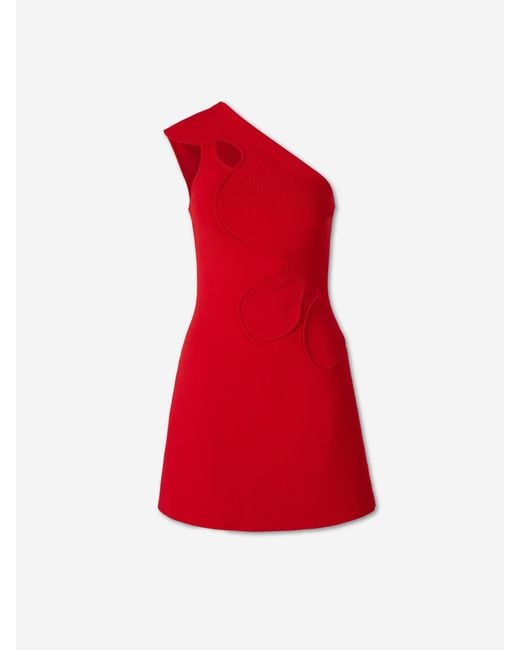 Cult Gaia Red Labella Mini Dress