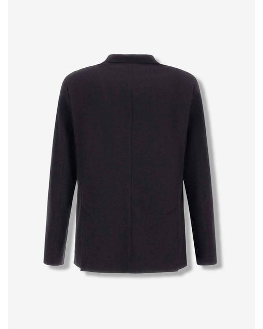 Herno Blue Straight Blazer for men