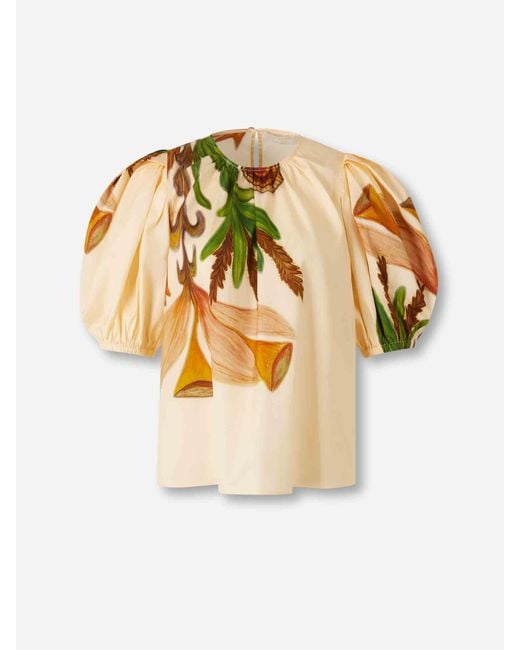 Ulla Johnson Metallic Top Ravena