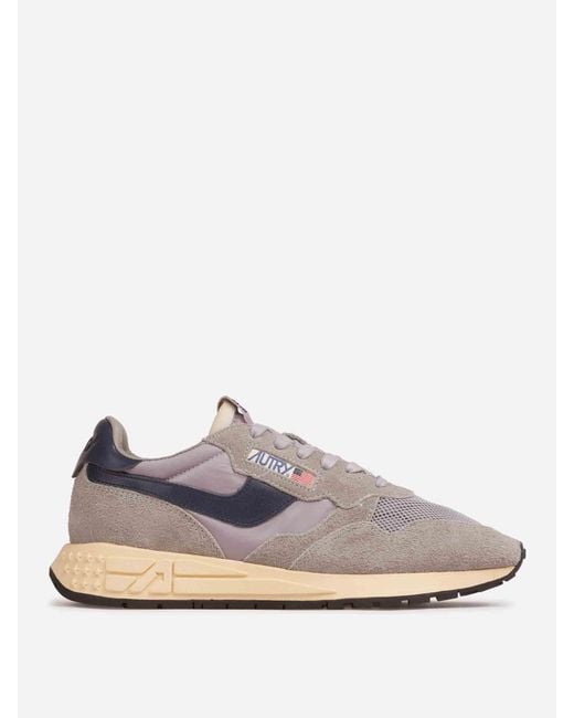 Autry White Reelwind Low Sneakers for men
