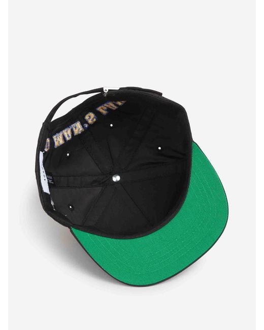 Rhude Blue Cotton Cap for men