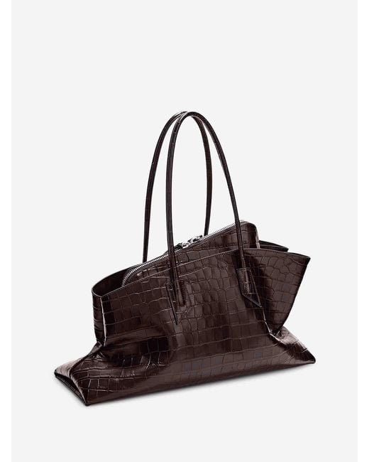 The Attico Brown La Passeggiata Medium Bag