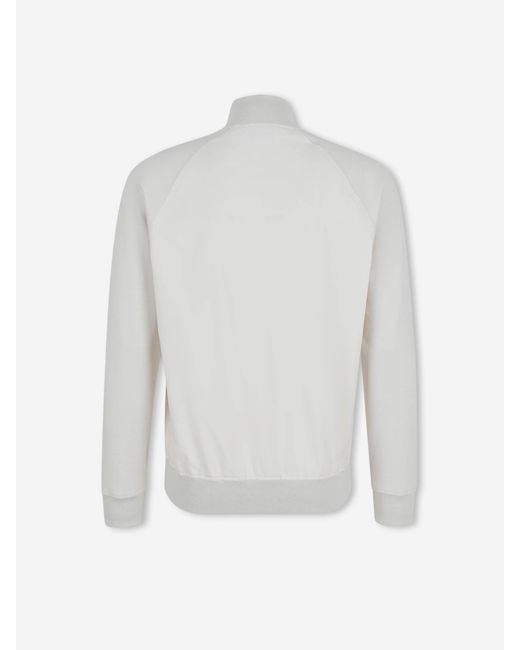 Gran Sasso White Technical Jacket for men