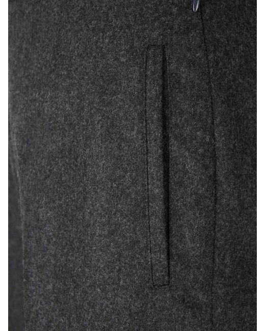 Jil Sander Gray Wool Chino Trousers