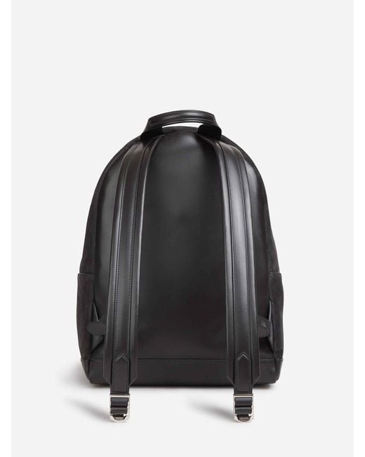Tom Ford Black Suede Backpack for men