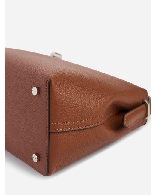 Totême  Brown T-Lock Bag