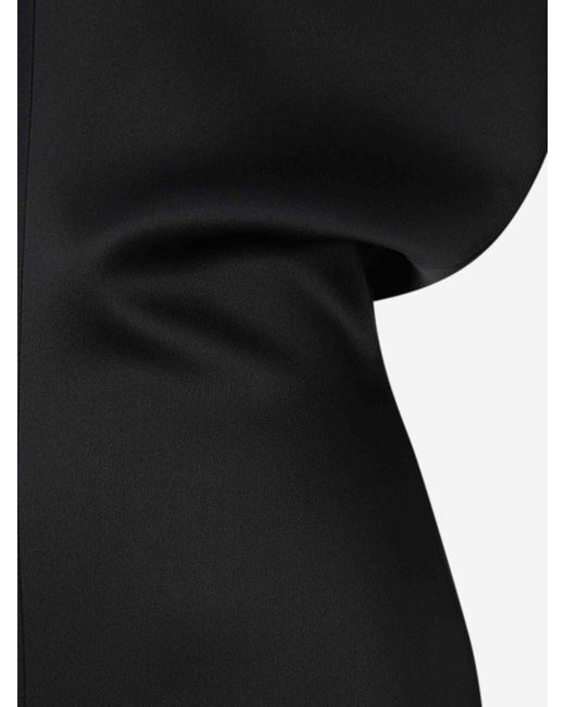 Khaite Black Terrano Maxikleid