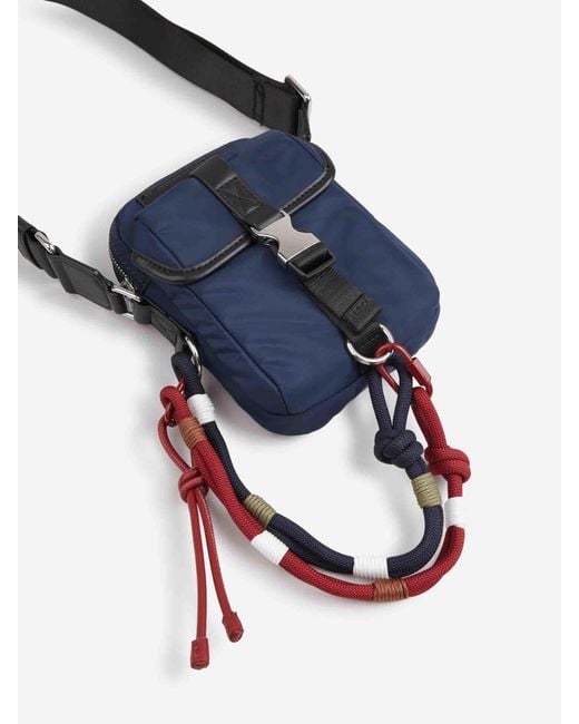 Borsa A Tracolla Heritage di DSquared² in White da Uomo