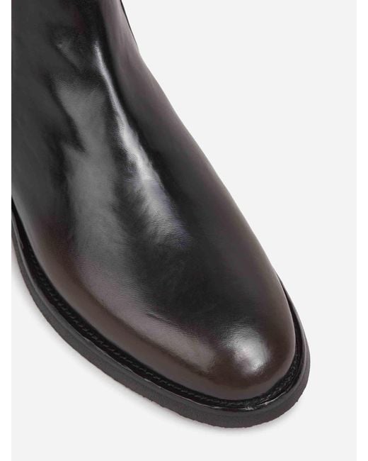 Officine Creative Black Bariton Flexi 002 Boots for men