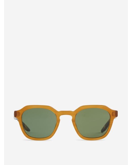 Barton Perreira Green Round Sunglasses for men