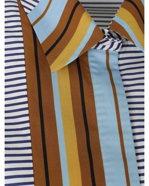 Blusa Belkis Silvia Tcherassi de color Blue