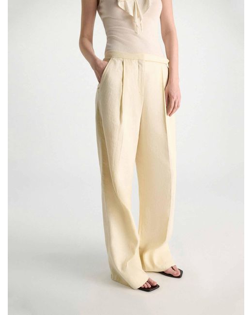 Dorothee Schumacher White Casual Wide Leg Pants