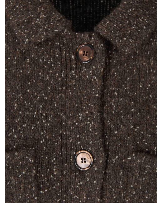 ELY ELY Black Candice Wool Cardigan