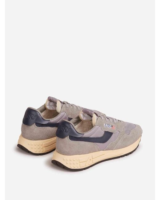 Autry White Reelwind Low Sneakers for men