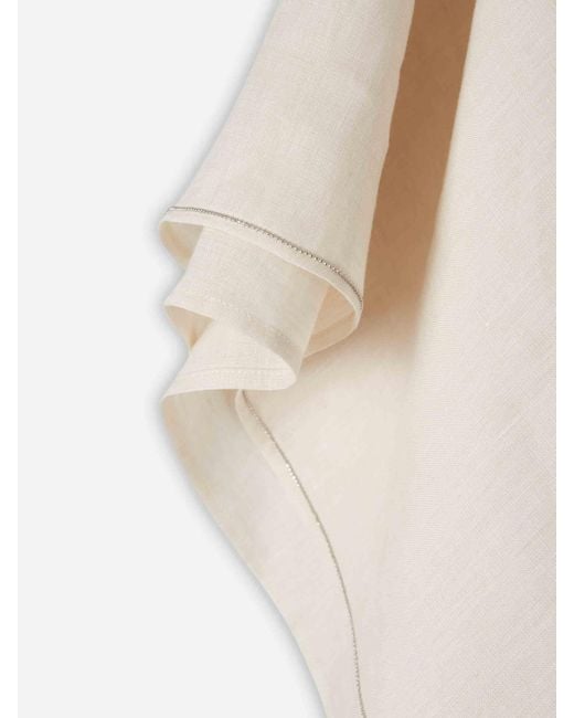 Peserico Natural Midi Dress