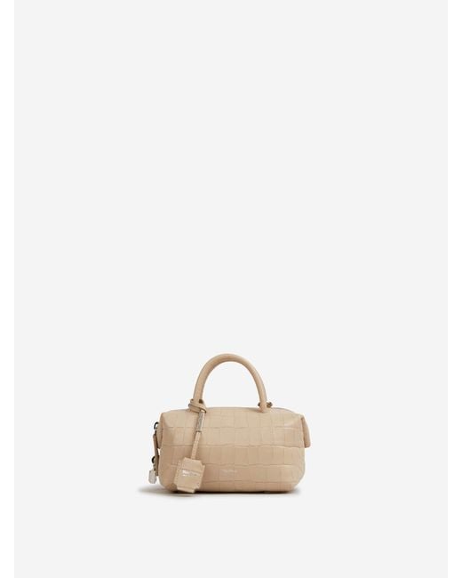 Max Mara Natural Medium Bauletto Bag