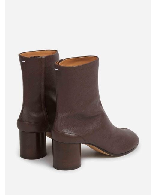 Maison Margiela Brown Tabi Boots