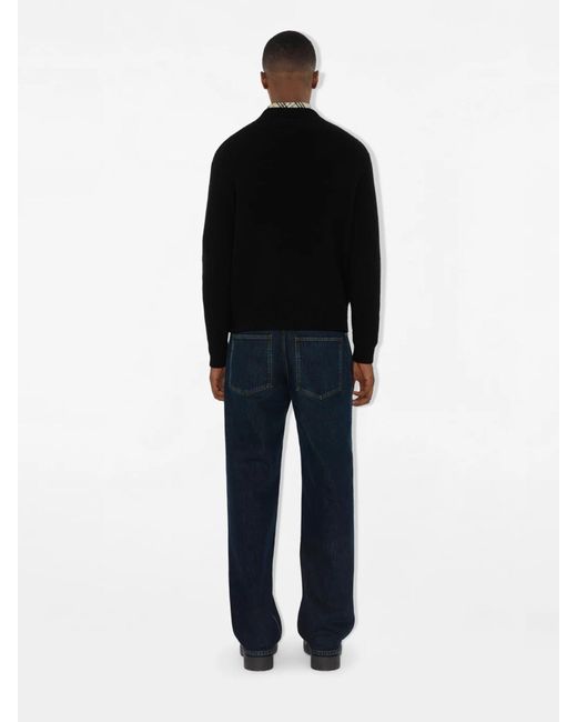 Burberry Black Jersey Knight for men