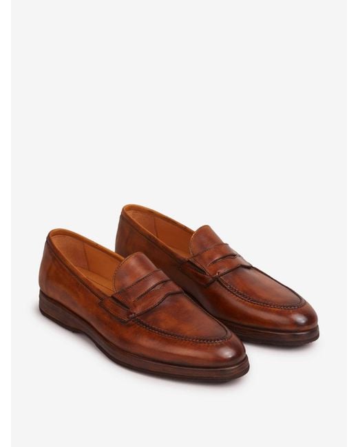 Bontoni Brown Prince Welt Moccasin for men
