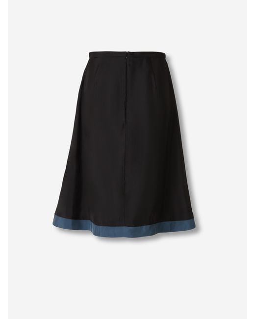 Marni Black Midi Skirt