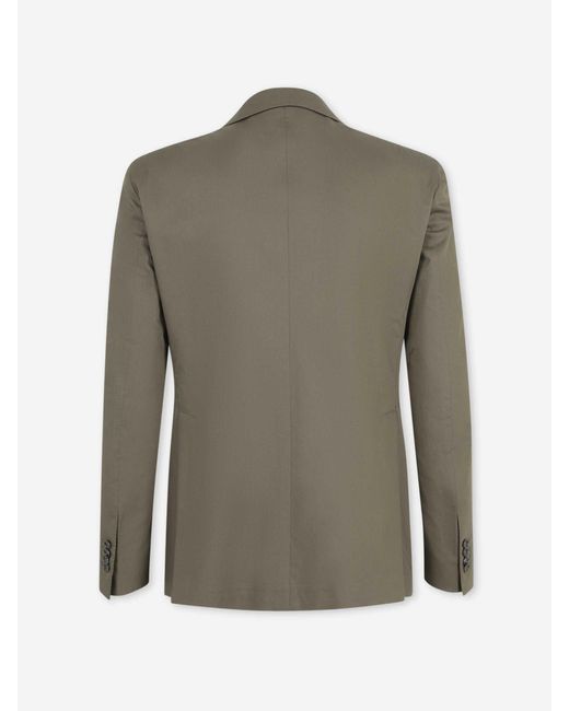Tagliatore Gray Classic Straight Suit for men