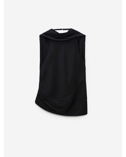 Jonathan Simkhai Black Top Samira